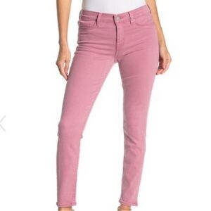 Hudson Krista Ankle Super Skinny Stretch Jeans - pink
